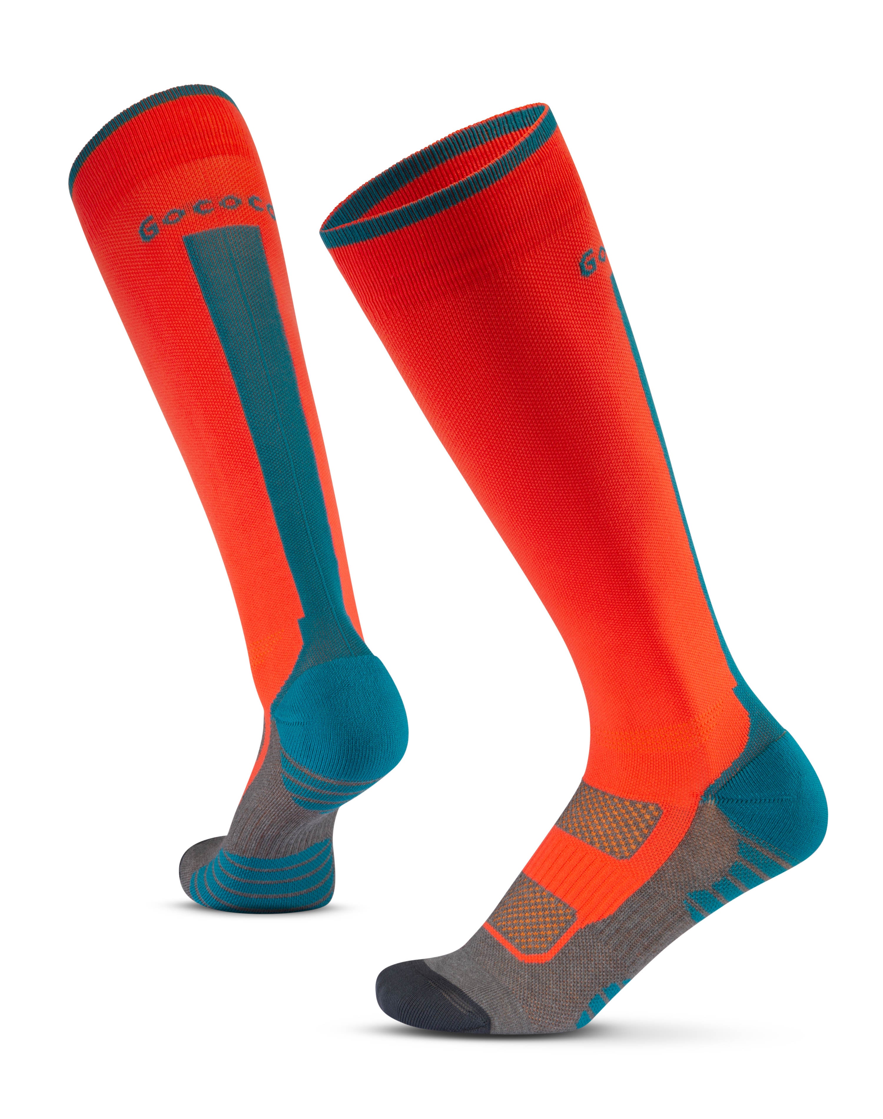 Compression Superior Red Orange/Petroleum OUTLET